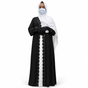 2 Part Abaya With Inner Borka