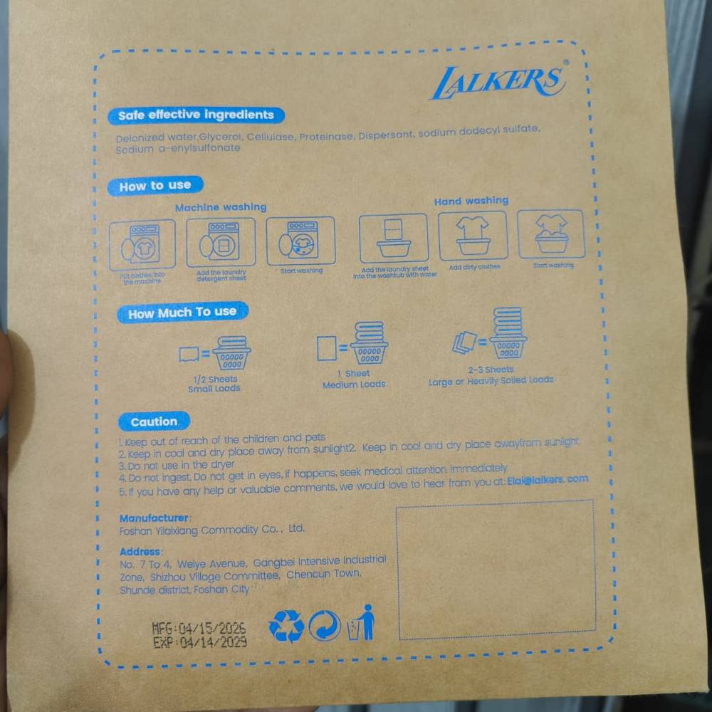Unscented Detergent Sheets Washing Ihram - Image 3