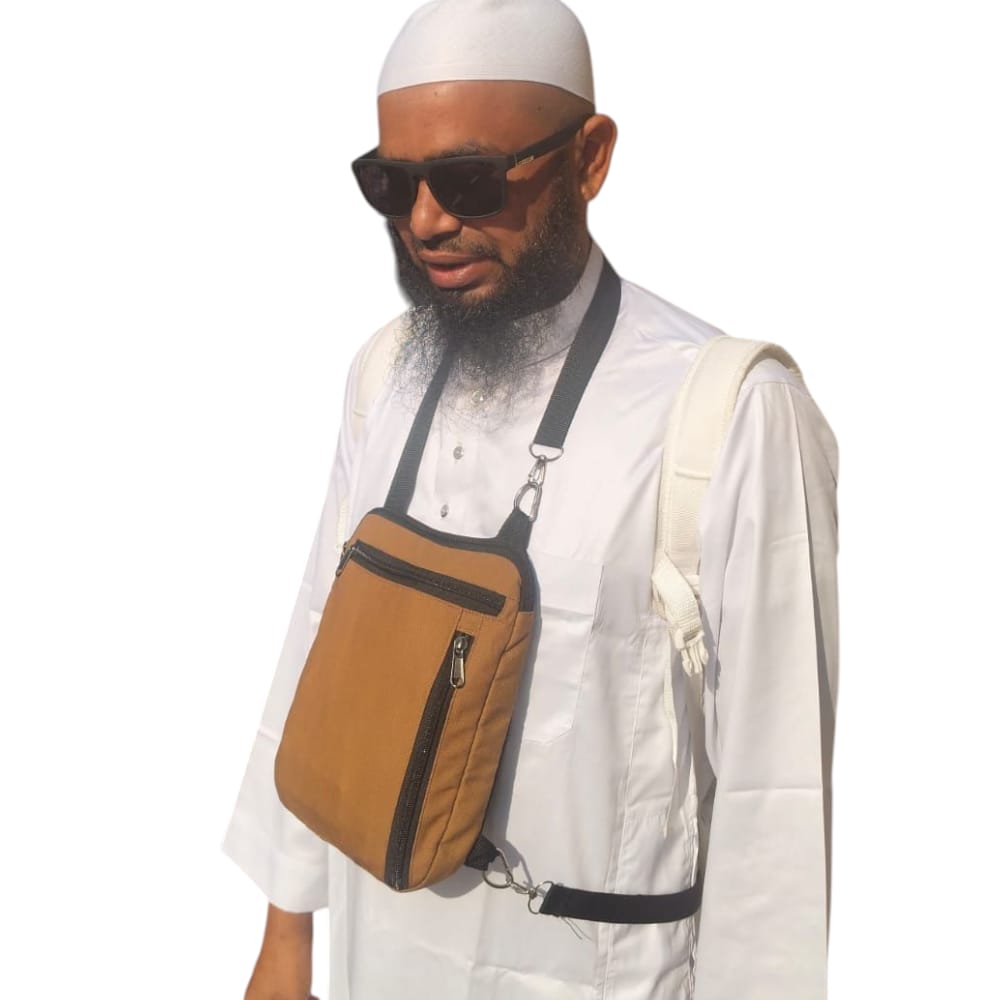 Hajj Umrah Anti Theft Neck Bag And Side Bag - Image 6