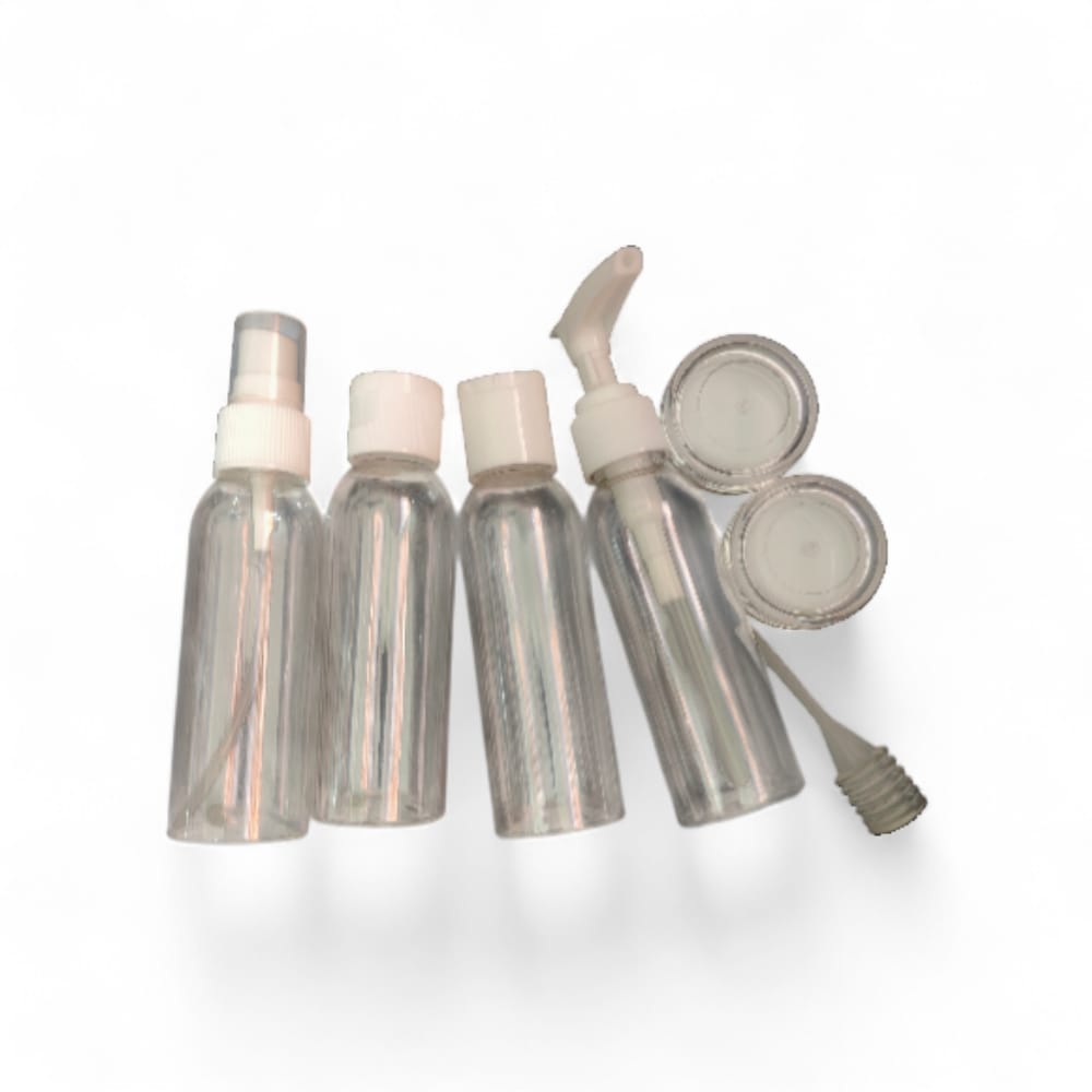 Travel Cosmetics Bottle Kit 6 pcs - Image 2