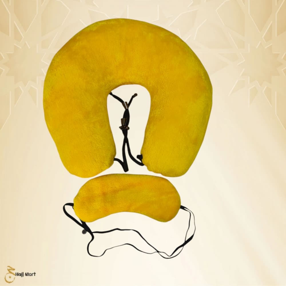 Travel Neck Pillow With Eye Mask - Image 5