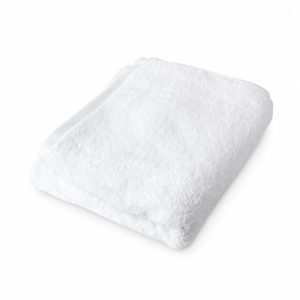 White Bath Towel